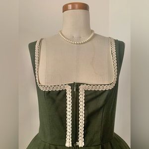 🍂☁️🎃Vintage Fall Themed Rose Dirndl🎃☁️🍂